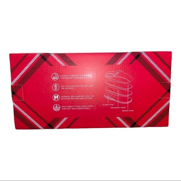 Charter Club Heather Storm Gray Sweater-Knit Slide Slippers Small NWT - Picture 3 of 4